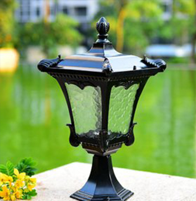 城关柱头灯 城关柱头灯