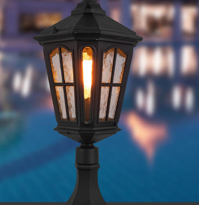 城关柱头灯 城关柱头灯